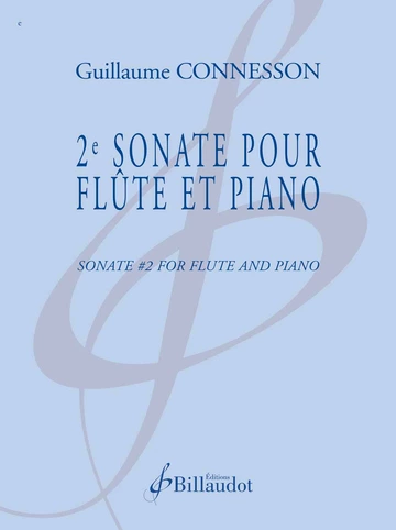 2e Sonate pour flûte et piano Visuel